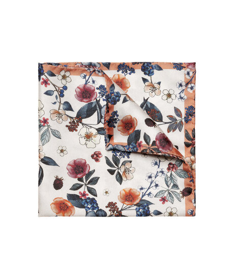 Product Image for Floral Silk Pocket Square