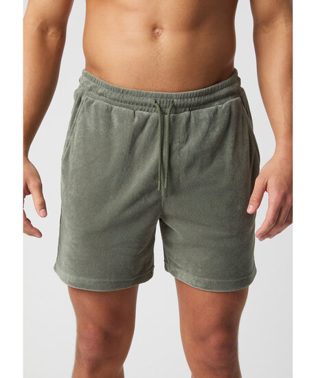 Borg Toweling Pool Shorts