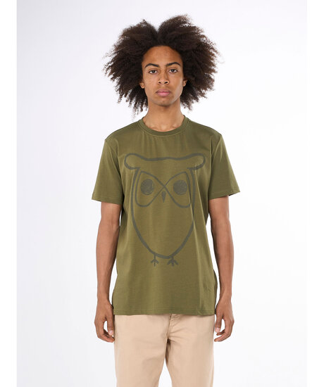 Big Owl Print Tee