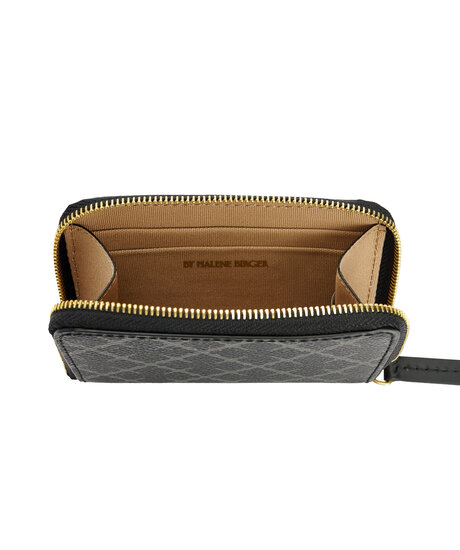 Alternativ bild 1 för By Malene Birger - Elia Coin - Plånbok - Charcoal Signature - 8,5 X 11 cm