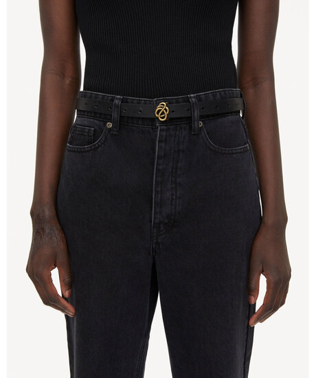 Alternativ bild 1 för By Malene Birger - Ouma - Bälte - Black - One Size