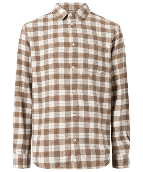 Loose Fit Checked Shirt