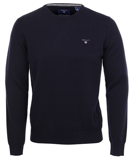 Superfine lambswool crew