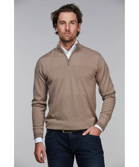 Halfzip Merino Knit