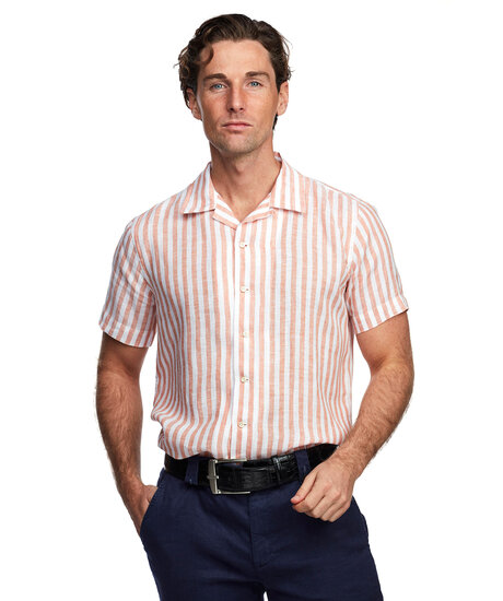 Product Image for Linen Short Sleeve Shirt