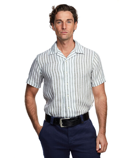 Product Image for Linen Short Sleeve Shirt