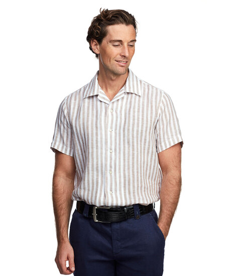Product Image for Linen Short Sleeve Shirt