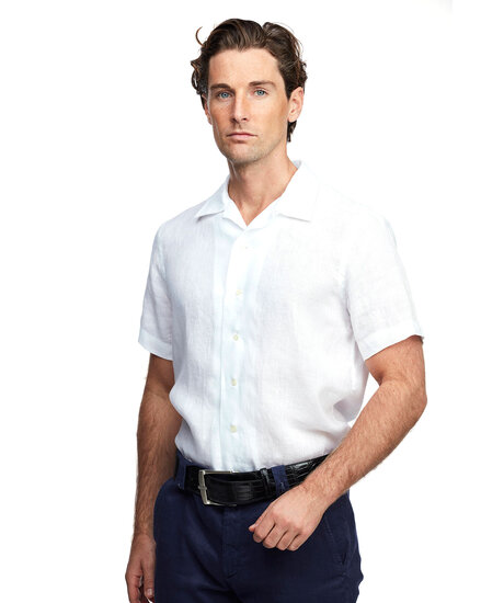 Product Image for Linen Short Sleeve Shirt
