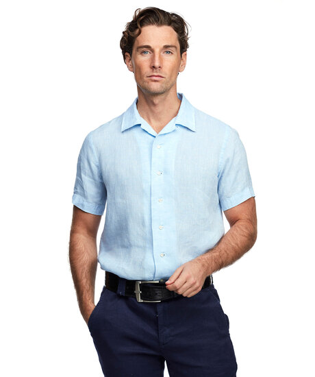 Product Image for Linen Short Sleeve Shirt