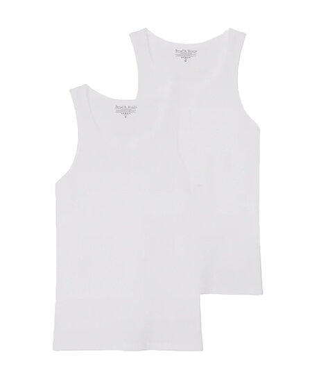 Tank ribbed 2 pack