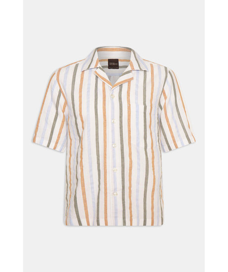 Reg fit ss multi stripe