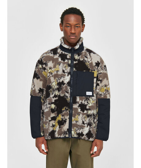 Produktfoto för Oversized Jaquard Sherpa