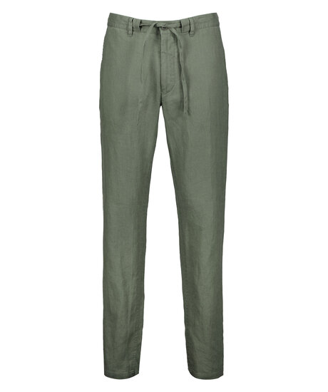 Relaxed linen drawstring