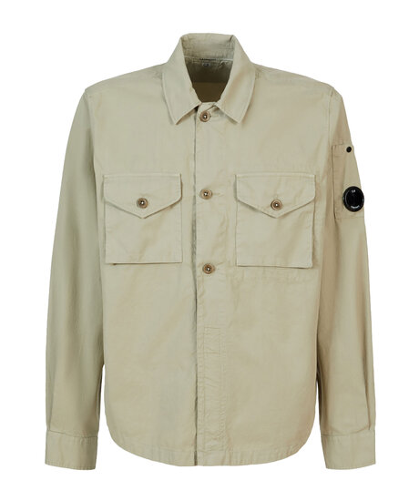 Gabardine Buttoned Shirt