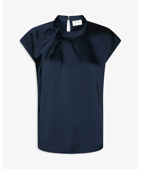 Fleur Drapy Satin Blouse | Kvinna - Varumärken - Neo Noir | ModeLejon
