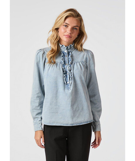 Justine Denim Blouse
