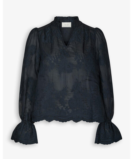 Amara big embroidery blou | Kvinna - Varumärken - Neo Noir | ModeLejon