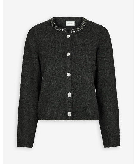 Marie Stone Knit Cardigan | Kvinna - Kläder - Hoodies & Tröjor - Cardigans | ModeLejon