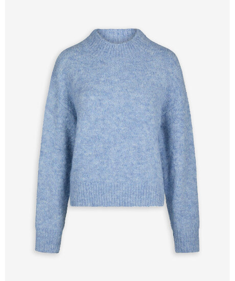 Paulina Fluffy Knit Blous | Kvinna - Kläder - Hoodies & Tröjor - Stickade tröjor | ModeLejon