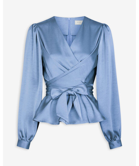 Rista Heavy Sateen Blus | Kvinna - Varumärken - Neo Noir | ModeLejon