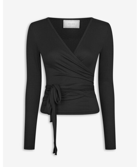 Nia Jersey Wrap Blouse | Kvinna - Kläder - Hoodies & Tröjor | ModeLejon
