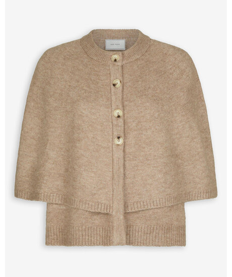 Josei double knit cape | Kvinna - Kläder - Hoodies & Tröjor - Stickade tröjor | ModeLejon