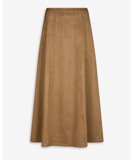 Neo Noir Raya Faux Suede Skirt