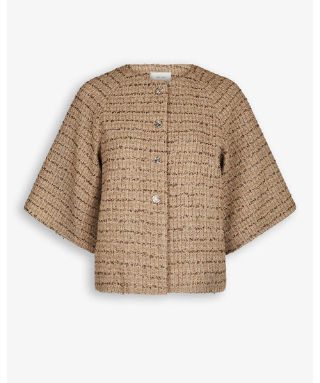 Rosella Boucle Mini Jacke | Kvinna - Varumärken - Neo Noir | ModeLejon