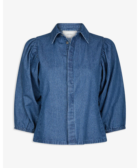 Wandana Denim Blouse | Kampanjer - interna kategorier - Temp | ModeLejon