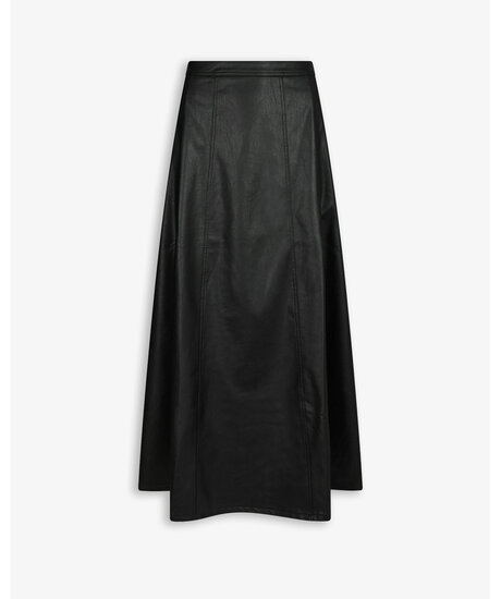 Neo Noir Raya Faux Leather Skirt