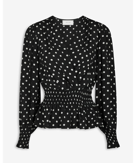 Tamona Crepe Dot Blouse | Kvinna - Varumärken - Neo Noir | ModeLejon