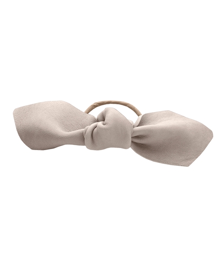 Product Image for Leather bow big hair tie