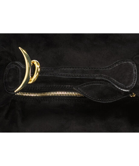 Pillow suede pouch