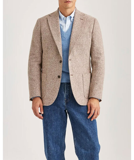 Brushed herringbone jkt | Kampanjer - 2511 25% Black Friday Weekend Allmän | ModeLejon