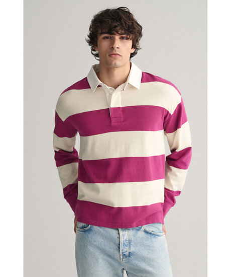 Block Stripe Heavy Rugger