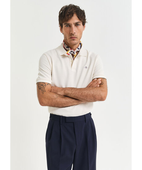 Textured polo