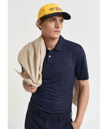Linen SS Polo