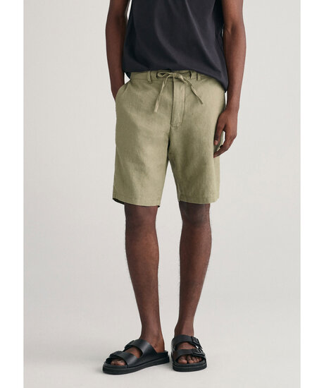 Relaxed Linen DS Shorts