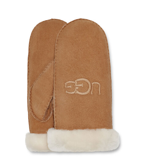 Product Image for W Sheepskin Emb Mitten