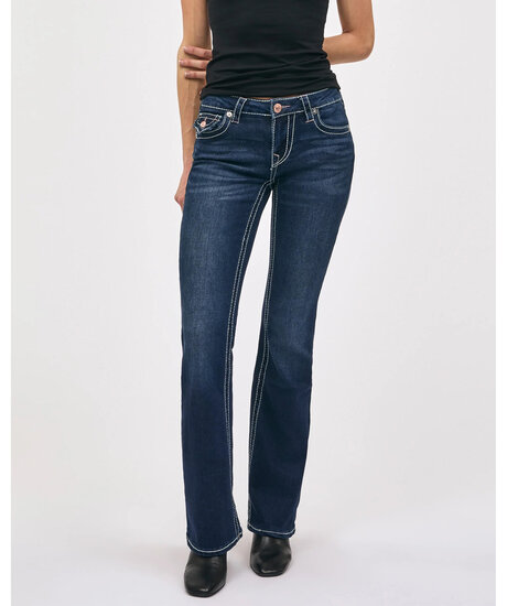Becca Big T Jeans | Kvinna - Varumärken - True Religion | ModeLejon