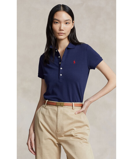 Julie slim pike | Kvinna - Varumärken - Polo Ralph Lauren - T-Shirts | ModeLejon