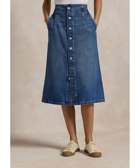 BF DNM A Line Skirt