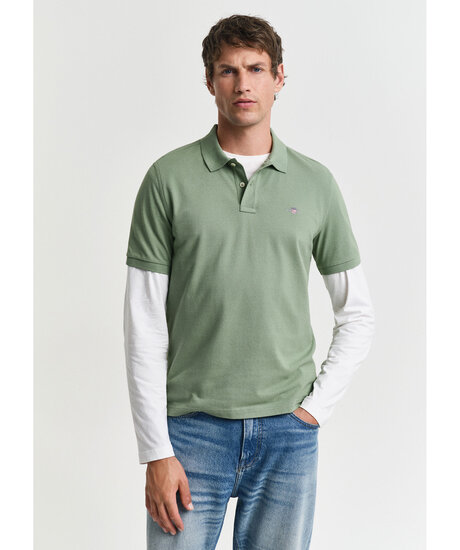 Product Image for Reg Shield SS Pique Polo