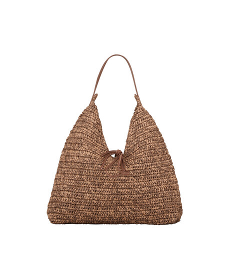 Paper Straw Siena Bag | Kvinna - Varumärken - Becksöndergaard Aps | ModeLejon