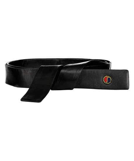 Aix leather belt