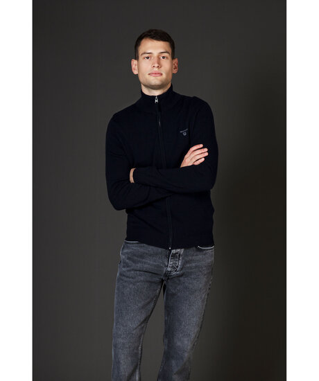 Product Image for Lambswool Zip Cardigan