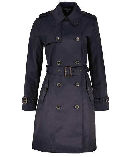 Lauren Ralph Lauren Db Lined Trenchcoat