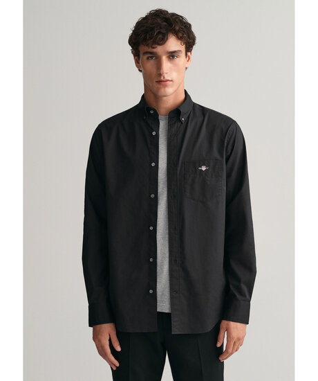 Reg poplin shirt | Kampanjer - 2511 25% Black Friday Weekend Allmän | ModeLejon