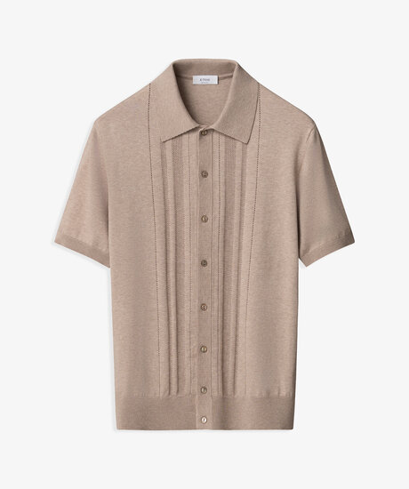 Structure Button Polo