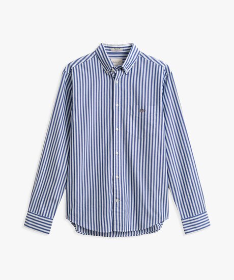 Reg Poplin Wide Stripe